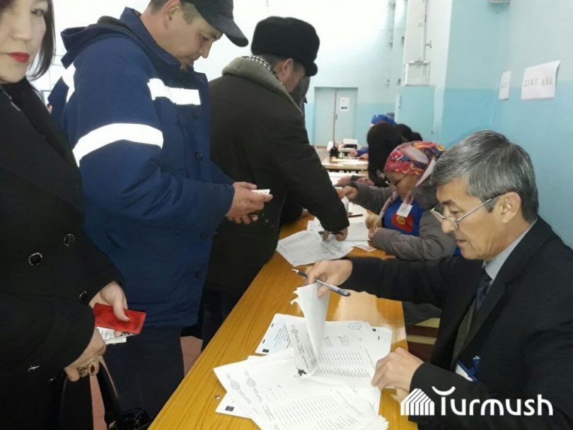 Кара-Көл шаарында референдумга жергиликтүү калктын 40%ы добуш берди