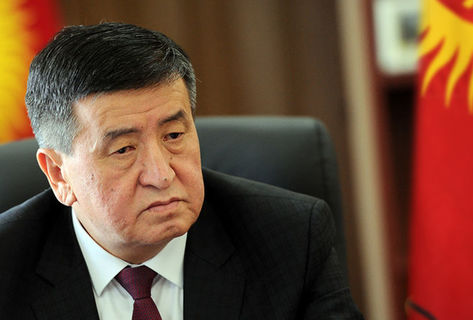 Сооронбай Жээнбеков — кандидат в президенты Кыргызстана от партии СДПК