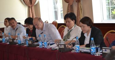 В Бишкеке прошел тренинг для руководящего состава органов внутренних дел  и прокуратуры КР по противодействию нарушений в избирательном законодательстве