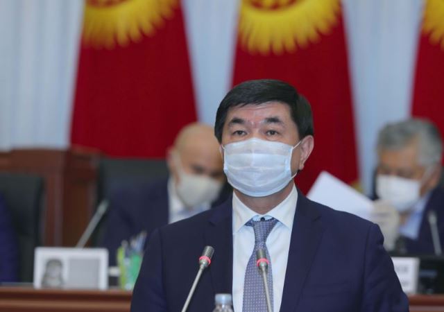 (Кыргызча) Өкмөт башчы парламент спикери баштаган депутаттарга ыраазычылык билдирди