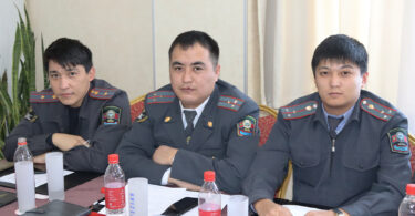 Тренинг для правоохранительных органов Чуйской области